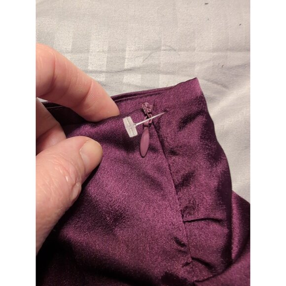 And Now This Fixture 3 Plum Ruched Sides Strapless Tube Top Size XL, NWT - Picture 4 of 8